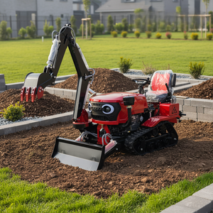 Mini-tracteur chargeur multifonctionnel 35 CV homologué EPA pour usage agricole et de jardin, avec fonctions de pelle, décompacteur et rotoculteur rapide - Product Image 5