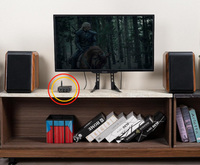 FYX Fosi Audio BT20A Amplificateur de puissance numérique stéréo 2 canaux de bureau, version BT 5.0, mini amplificateur de puissance classe D