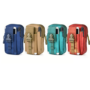 Bolsa Táctica Molle de Viaje Suave al Tacto para Avión, Mini <span class=keywords><strong>Riñonera</strong></span>, Bolsa de Pierna, Bolsa de Almacenamiento para Exteriores - Product Image 1