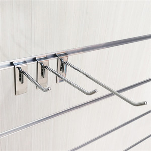 Stock Available Metal Steel Plastic Retail <strong>Display</strong> <strong>Hooks</strong> Hanger Metal Slatwall <strong>Hook</strong> <strong>Supplier</strong> <strong>Cardboard</strong> Waterfall <strong>Hook</strong> - Product Image 1