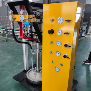 Pneumatictwo-Thành phần Sealant máy sơn với xoay bảng để làm cho đôi kính kính ba kính kính - Product Image 5