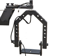 Tête de caméra électronique à deux axes inclinable et orientable, jib de caméra de 40 pieds avec joystick et contrôleur de zoom