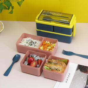 Hot Sale Microwave Safe <b>Plastic</b> <b>Food</b> <b>Storage</b> Container High Quality Camping Bento Lunch <b>Box</b> for School Kids <b>Food</b> <b>Storage</b> <b>Box</b> - Product Image 3
