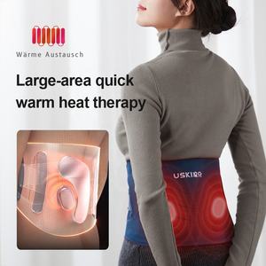 Cinturón masajeador de cintura con calefacción eléctrica para adelgazamiento abdominal y alivio del dolor lumbar - Product Image 5