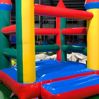 Château gonflable écologique en PVC NOCO, maison de saut pour enfants, jeux d'extérieur, certifié BSCI FCCA, capacité de 300 kg, usage commercial