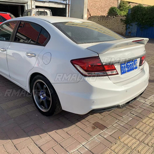 Aileron arrière pour Honda Civic 2012-2015, aileron arrière en plastique ABS DTF, couleur de l'aileron arrière - Product Image 4