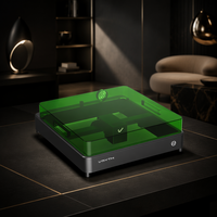 Machine de gravure et de découpe au laser à diode Vmyth Genesis-F Series 20W, Wi-Fi/USB, refroidie par air, pour le bricolage sur bois et les petites entreprises