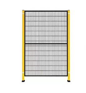 Clôture de sécurité modulaire personnalisée pour robot, construction en acier, finition thermolaquée, assemblage facile, protection industrielle pour atelier - Product Image 1