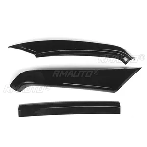 3 pièces de garnitures de calandre avant pour Nissan Altima 2019-2021, style racing, avec autocollant de recouvrement du cadre - Product Image 2