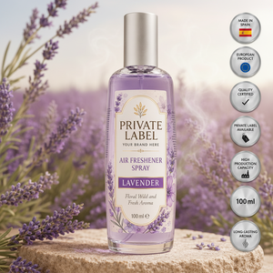 Aromatizante en Aerosol de Lavanda de Marca Privada 100ml OEM |   Aromatizante Instantáneo para el Hogar en Aerosol |   España UE - Product Image 3
