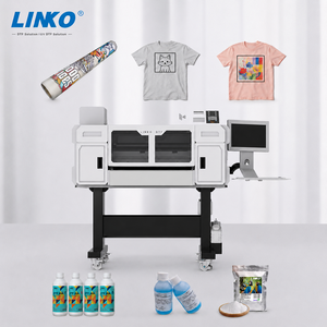 Stampante DTF Commerciale LINKO A1 60cm con Due Testine I1600 Veloci 2400dpi per Stampa su Abbigliamento, Felpe e Magliette - Product Image 1