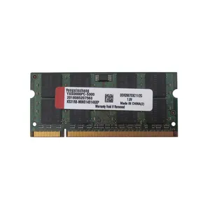 YXS RAM 1GB 2GB 4GB 8GB DDR2 667MHZ 800MHZ PC2 5300S 6400S DDR3 1333MHZ 1600MHZ PC3 10600S 12800S SO-DIMMラップトップメモリロット