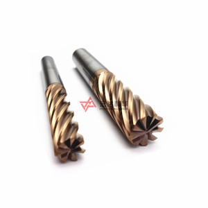 Offre Spéciale R4x60L boule nez <span class=keywords><strong>fraise</strong></span> en bout YG8 pointes en carbure de tungstène 8mm diamètre 55HRC 4 cannelures Altisin revêtement ODM OEM personnalisé - Product Image 6