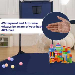 Jouets sensoriels de collaboration pour l'éducation précoce, <span class=keywords><strong>18</strong></span> balles colorées, bords anti-collision, parc pour bébé pour programmes de licence commerciale - Product Image 3