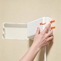 Boîte de protection de prises électriques à l'épreuve des enfants, grande taille, pour la sécurité des bébés, facile à installer pour sécuriser les prises domestiques.