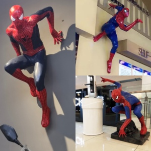 Escultura de Superhéroe Más Vendida, Estatua de Spider-Man de Tamaño Real en FRP, Personajes de Marvel Comics - Product Image 6