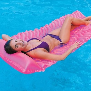 Colchón Flotante Inflable para Piscina, Hamaca Flotante, Cama Flotante, Colchoneta de Agua, Colchoneta de Aire - Product Image 5