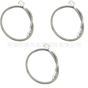 Ensemble de tuyaux de frein en acier inoxydable 89715, kit de levage de 4 à 6 pouces pour remplacement et réparation - Product Image 3