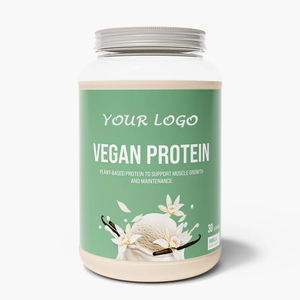 Nutrisi olahraga kustom bubuk Protein Vegan bening pengganti makanan Shake beras & kacang Protein rendah Protein bubuk - Product Image 1