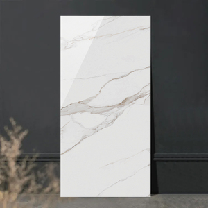 Prezzo di fabbrica 1600x3200 grande lastra di marmo bianco Carrara pietra sinterizzata ingegnerizzata per interni soggiorno sala <span class=keywords><strong>da</strong></span> <span class=keywords><strong>giardino</strong></span> piastrelle - Product Image 5