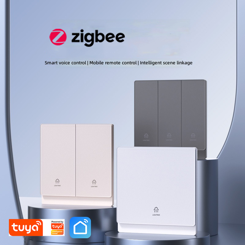 10A Zigbee Smart Switch IP66 Rated 240V with App Control Remote & Voice Control AG Matte Glass · image 1