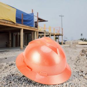 Casque de chantier personnalisable directement de l'usine, durable, anti-UV, casque de sécurité pour chantier, casque de chantier épaissi - Product Image 6