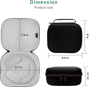 Étui de transport pour casques Turtle Beach ou <span class=keywords><strong>JBL</strong></span>, compatible avec Recon 50, Stealth 600/700 Gen 2 et casques de jeu <span class=keywords><strong>JBL</strong></span> Quantum 400/<span class=keywords><strong>300</strong></span>/100 - Product Image 3