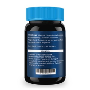 Cápsulas de L-Treonato de Magnesio Personalizadas para el Sueño y el Apoyo Cognitivo, Suplemento Dietético de L-Treonato de Magnesio para Adultos - Product Image 3