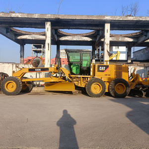 Expédition rapide Qualité supérieure Utilisé Système entièrement hydraulique CAT 140K Niveleuses Caterpillar 140K Niveleuses à moteur à Shanghai - Product Image 4