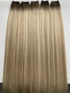 Cheveux humains vierges 2025 pour extensions, extrémités doublement tirées, trame Genius, application facile et chute de cheveux peu fréquente - Product Image 3