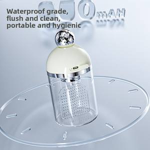 Facial Cleanser Frother Electric Aerator Shampoo and <b>Shower</b> Gel Automatic Foaming Bottle Portable for Travel and Tourism - Product Image 4