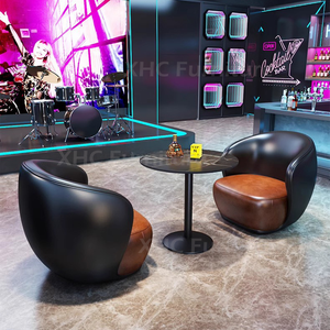 Juego de Mesa y Sofá Minimalista de Lujo en Oferta para Salón de Hotel, Discoteca, Área de Descanso, Bistro al Aire Libre con Asientos Cómodos - Product Image 4