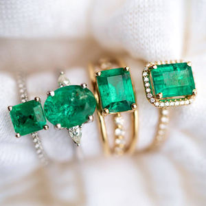 Vente en gros de pierres précieuses d'émeraude en vrac de <span class=keywords><strong>Columbia</strong></span> hydrothermal 5 Carat <span class=keywords><strong>Emerald</strong></span> Lab Créé <span class=keywords><strong>Emerald</strong></span> - Product Image 6