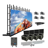 Écran LED publicitaire d'intérieur P2.5 2026, 250x250mm, mur vidéo LED pour usage en église, garantie 2 ans, haute luminosité 7680Hz