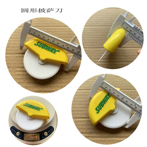 Dụng Cụ Cắt Bánh Pizza Tròn Bằng Nhựa Cá Nhân Giá Rẻ Dao Cắt Bánh Pizza Bánh Ngọt Dao Cắt Phô Mai - Product Image 2