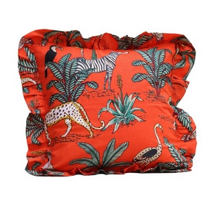 Funda de Almohada de Algodón Plateado para Conexión a Tierra ESD con Diseño Moderno de Volantes a Rayas para un Sueño Saludable y Cable de Conexión a Tierra - Product Image 2