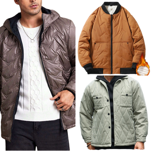 Abrigo Acolchado con Capucha para Hombre, 95% Plumón, Ropa de Invierno con Personalización OEM ODM - Product Image 1