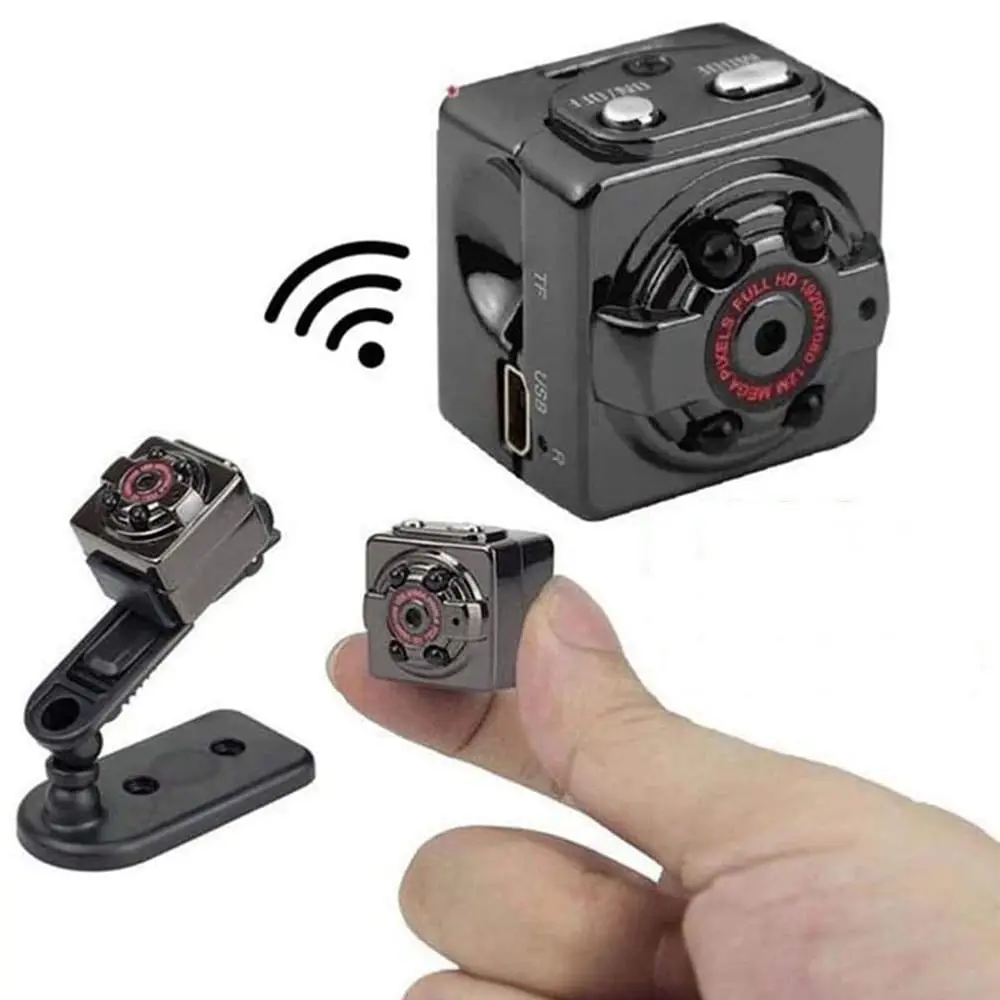 SQ8 Mini câmera DV câmera pequena de vídeo de alta definição Mini câmera DV de visão noturna Carro esporte IR câmera de vídeo de visão noturna