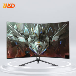 Vente en gros 32 34 38 pouces IPS écran VA panneau 4k support réglable éclairage RVB 2300R 1500R moniteur de jeu incurvé - Product Image 3