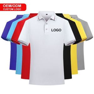 OEM/ODM Custom Logo Embroidered Polyester <b>Polo</b> <b>Shirts</b> Breathable Short Sleeve Men's <b>Polo</b> <b>Shirt</b> for Business & Corporate Gifts - Product Image 1