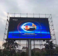 Affichage extérieur d'écran LED direct d'usine de la Chine pour la publicité de bâtiment panneau d'affichage numérique extérieur de signage de LED
