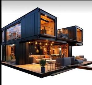 Bâtiment administratif modulaire, structure en acier, écologique, isolé, conteneur design, maison préfabriquée de luxe <span class=keywords><strong>Granny</strong></span> 40 pieds - Product Image 4