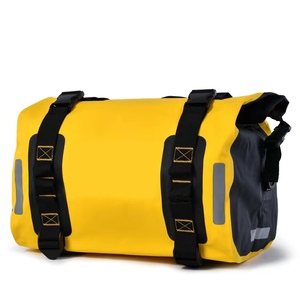 Modische PVC-Motorrad-Aufbewahrung tasche mit großer Kapazität Reiß verschluss verschluss Wasserdichte Rücksitz-Heck tasche Universal Characters Pattern - Product Image 6