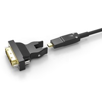 Cable óptico de fibra óptica, cable DP DVI USB tipo C a HDMI AOC