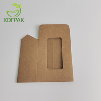 Tortilla imprimé personnalisé Wrap Box avec fenêtre pour l'emballage de tacos