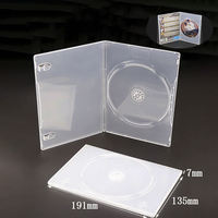 Caja de Almacenamiento para 10 Discos DVD de Alta Calidad, 191x135mm, Material PP, Estuche Multicapa para CD, para Sistema de Audio de Auto, Celebraciones de Boda