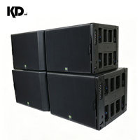 Sistema de Sonido Line Array Grande KD-1 de 3 Vías con Altavoz Dual de 15 Pulgadas / KD-28 Subwoofer Dual de 15 Pulgadas 4 Ohmios 8 Ohmios
