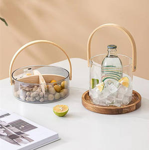 Plato de Vidrio de Borosilicato Moderno Wonder para Almacenamiento de Frutas con Asa, Ecológico, Venta al por Mayor, Tamaños Grandes - Product Image 3