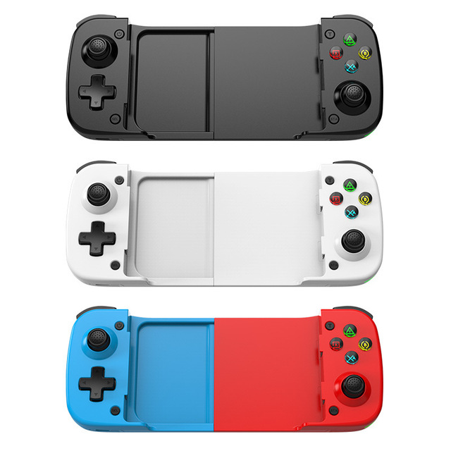 D3S Telescopic BT Gamepad Mobile Gaming Controller for Android/iOS/PC/Switch Hall Effect Trigger Joystick Stretch Gamepad