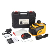 Outil d'urgence multifonctionnel 12V pour voiture, cric hydraulique électrique 5 tonnes, gonfleur d'air et clé à chocs pour SUV et berline